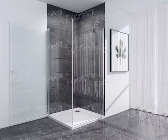 Jinghu Armoire à Pharmacie éclairée en Verre Armoire à Pharmacie à Miroir LED, encastré ou à Montage en Surface, désembueur, variateur, Armoire à Pharmacie éclairée par Salle de Bain à 3 Portes